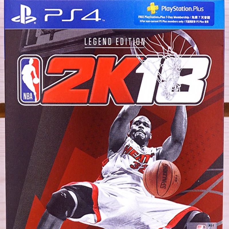NBA 2K18二手PS4傳奇版
