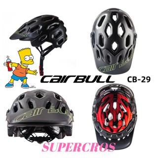 Cairbull 29 帽簷單車安全帽 山地車公路車自行車腳踏車通風透氣一體成型騎行頭盔 競技比賽 安全頭盔 可拆式帽檐
