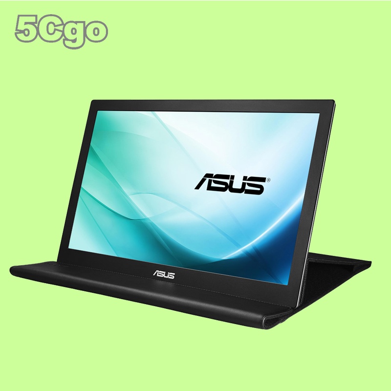 5Cgo【權宇】ASUS華碩MB169B+ 16型IPSUSB外接式電腦螢幕15.6吋黑USB雙螢幕 3年保 含稅