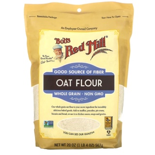 🌾鮑伯紅磨坊Bob’s red mill 燕麥粉 全穀物 傳統燕麥粉 Oat Flour 高纖 燕麥麵粉 低醣烘焙