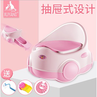 「king優優品」兒童馬桶坐便器女寶寶抽屜式小孩拉屎大便盆1-3-6歲便器