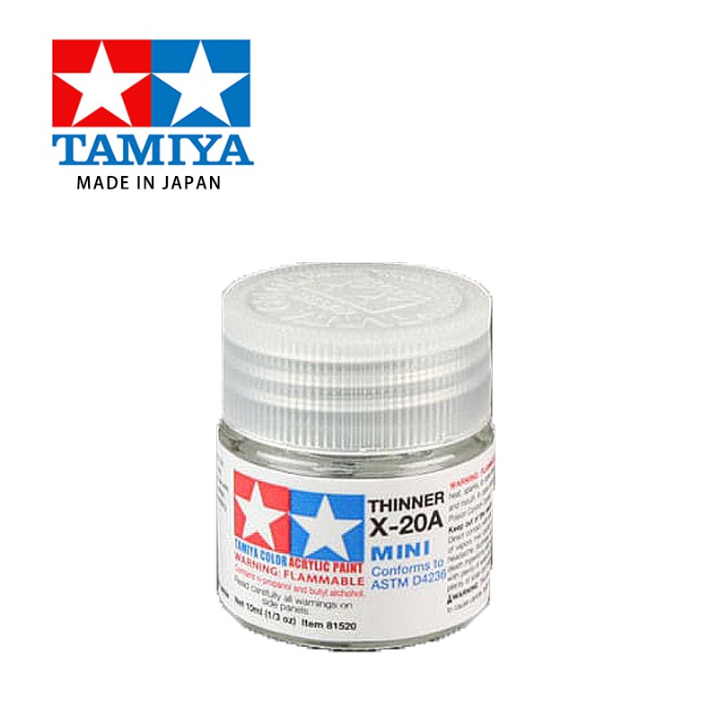 【模神】現貨 田宮 TAMIYA X-20A 81520 水性漆 水性溶劑 10ml