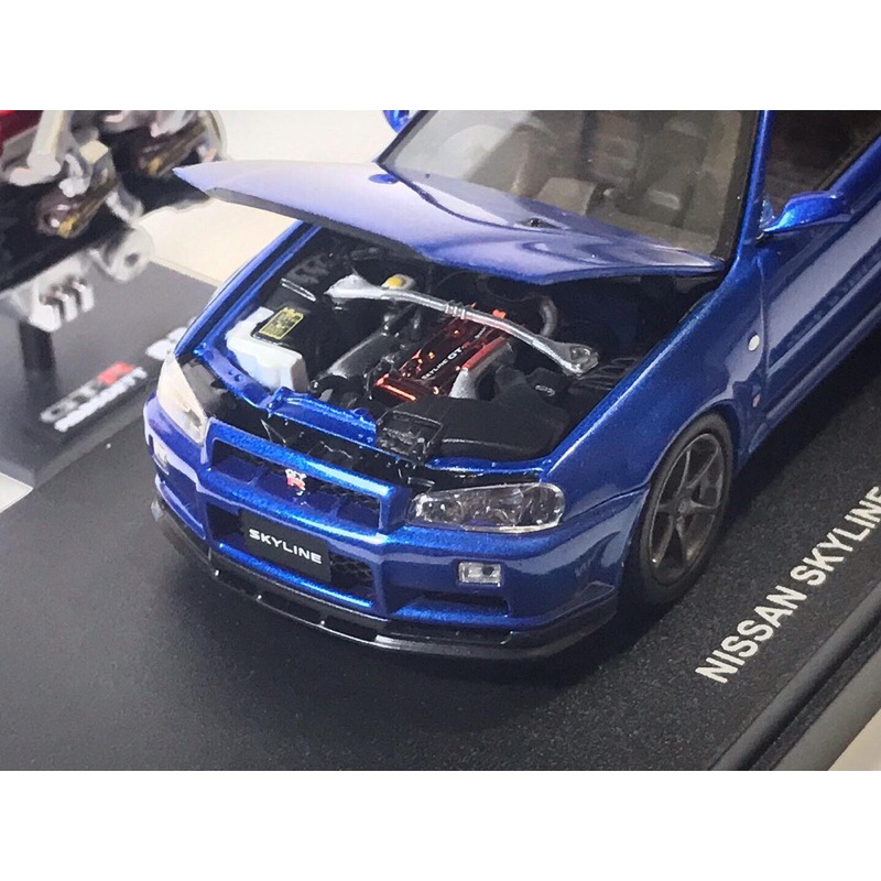 京商kyosho 1 43 Nissan Skyline Gt R Bnr34 Gtr R34 1 43 絕版 蝦皮購物