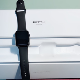 📌😊(已面交)Apple Watch Series3 GPS 42mm 太空灰