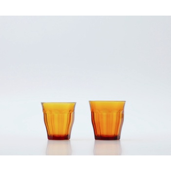 【Duralex法國玻璃杯】 Picardie Amber Tumbler