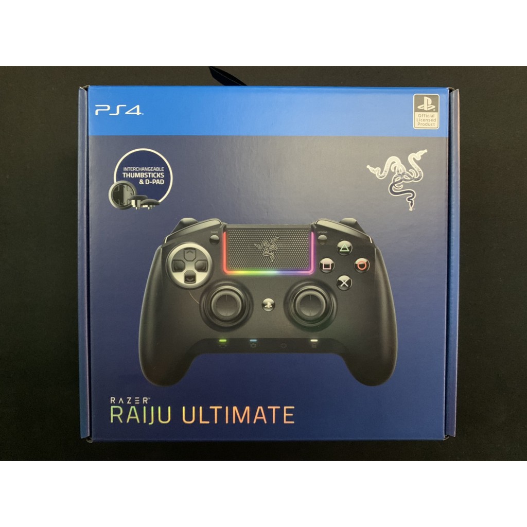 【玩家殿堂】Razer Raiju Ultimate 雷蛇 颶獸終極版 PS4遊戲搖桿