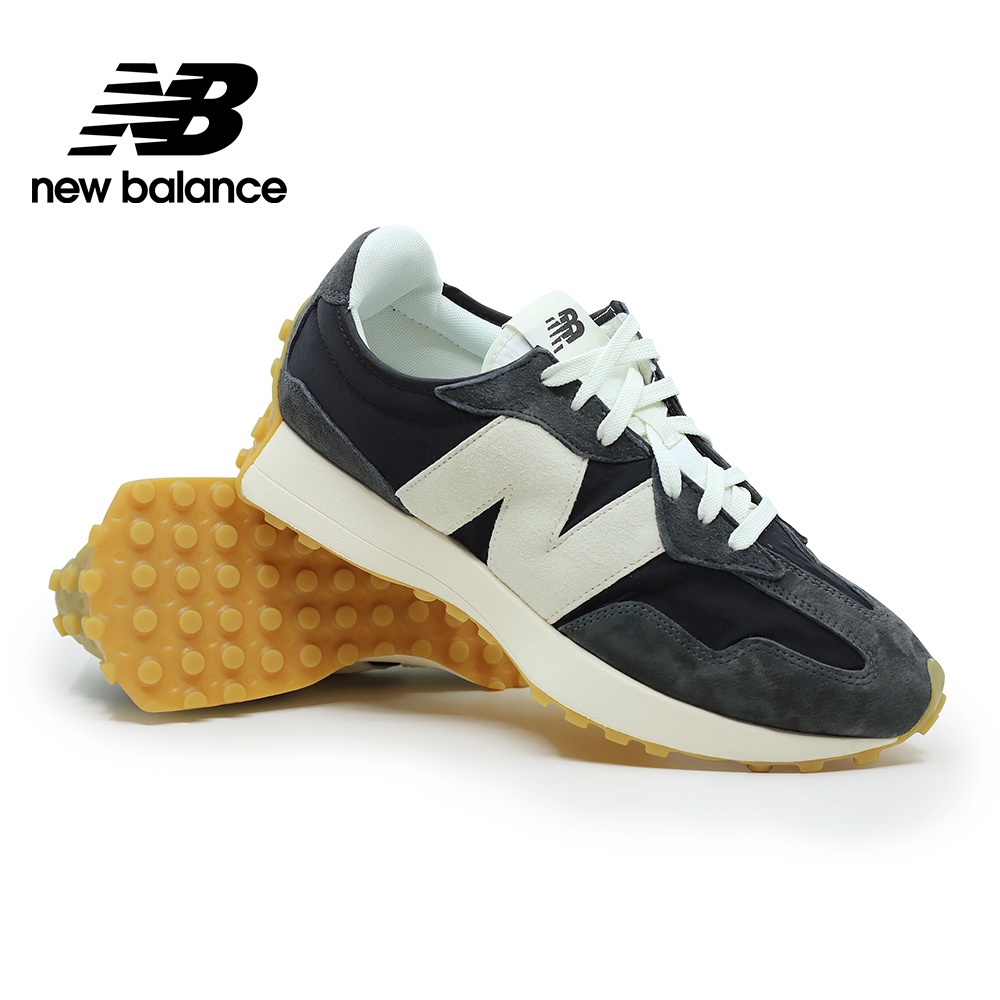 【New Balance】 NB 復古運動鞋_中性_黑灰色_MS327KB1-D楦 327
