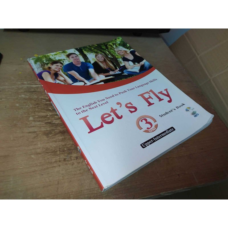 二手書34 ~Lets Fly 3 國立臺中科技大學 9789867008992 無光碟劃記多 2013