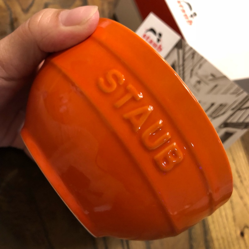 staub 陶瓷碗-12cm-橘色（日本購回）