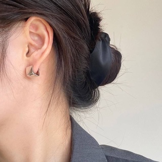 現貨｜流行純銀飾品❤️韓國東大門s925方形純銀耳扣式耳環