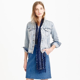 J Crew 牛仔外套 Indigo Denim Jacket