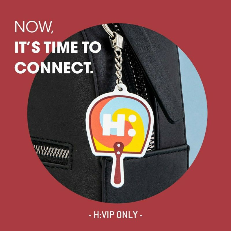 H:CONNECT 韓國太極扇悠遊卡鑰匙圈 扇子 全新 VIP 入會禮 韓國品牌 少女時代 潤娥代言