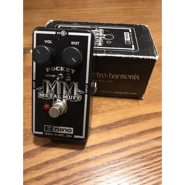 electro harmonix pocket metal muff 破音效果器