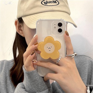 保護殼 小紅書表情花支架iPhone12 13手機殼蘋果11透明xs/xr軟6s78Plus女