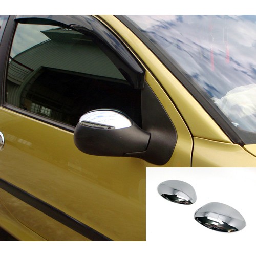 JR-佳睿精品 寶獅 Peugeot 206 206CC 改裝 鍍鉻 後視鏡蓋 照後鏡蓋 電鍍 精品 裝飾 配件台灣製