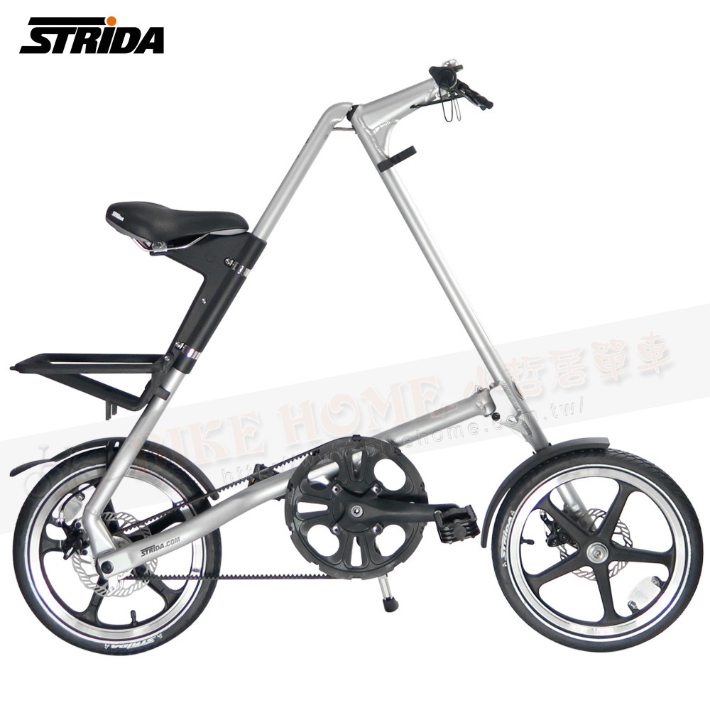 小哲居 STRIDA LT 全車架EN管材 16吋輪 7個顏色 噴砂銀 6大升級 歡迎使用國旅卡