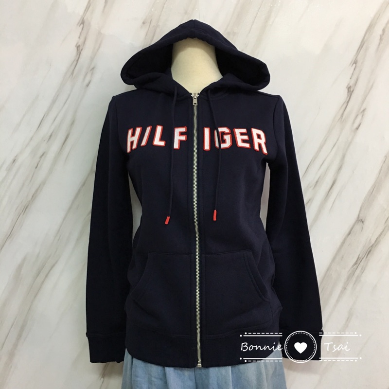 現貨 TOMMY HILFIGER 女款 貼布刺繡LOGO 內鋪棉 連帽外套