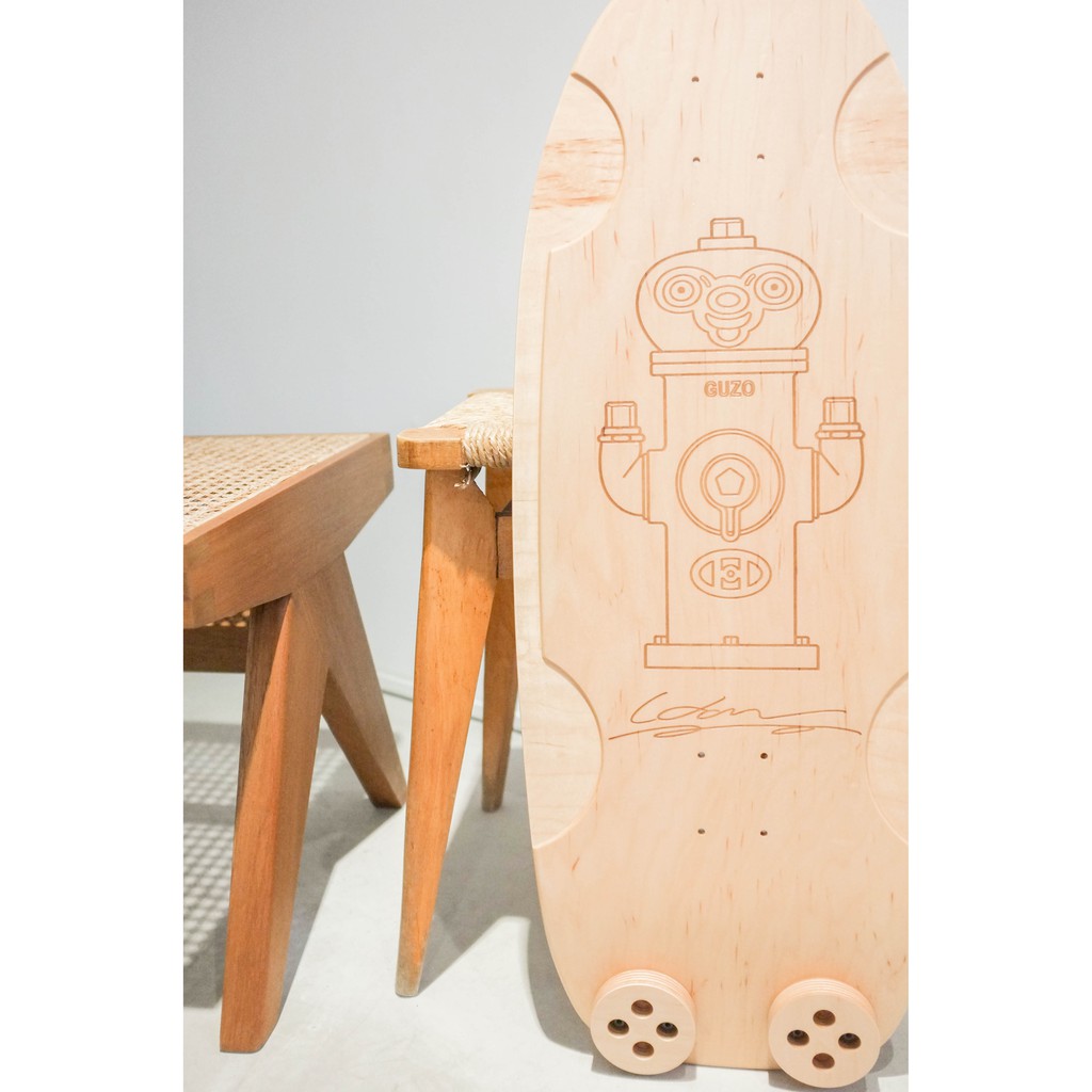 【車庫服飾】Haroshi x Tendo Mokko skateboard deck 木滑板 世界限量50
