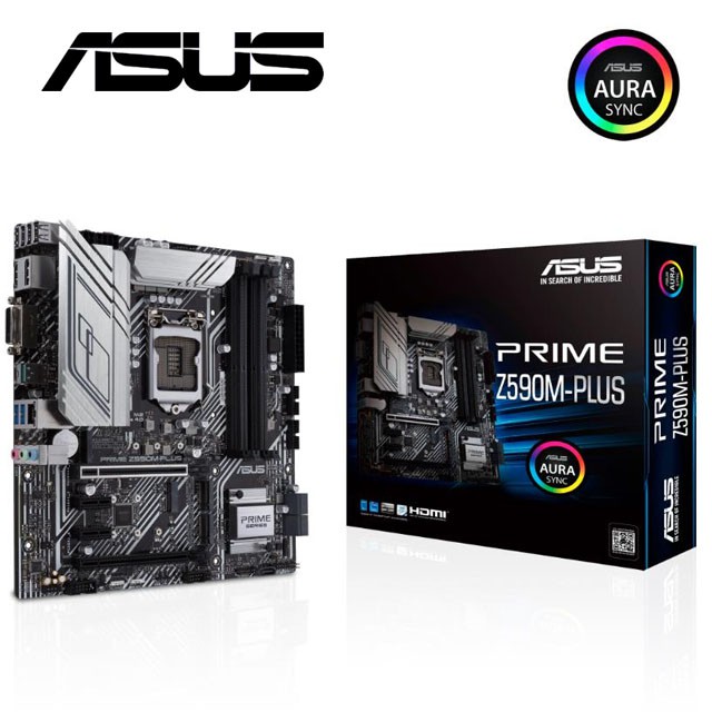 【全新現貨】華碩 ASUS PRIME Z590M-PLUS 高階電競主機板 MATX 腳位LGA 1200 Z590