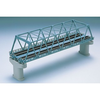 【中島商店】 TOMIX 3051 複線桁架橋 青 付PC橋墩2入