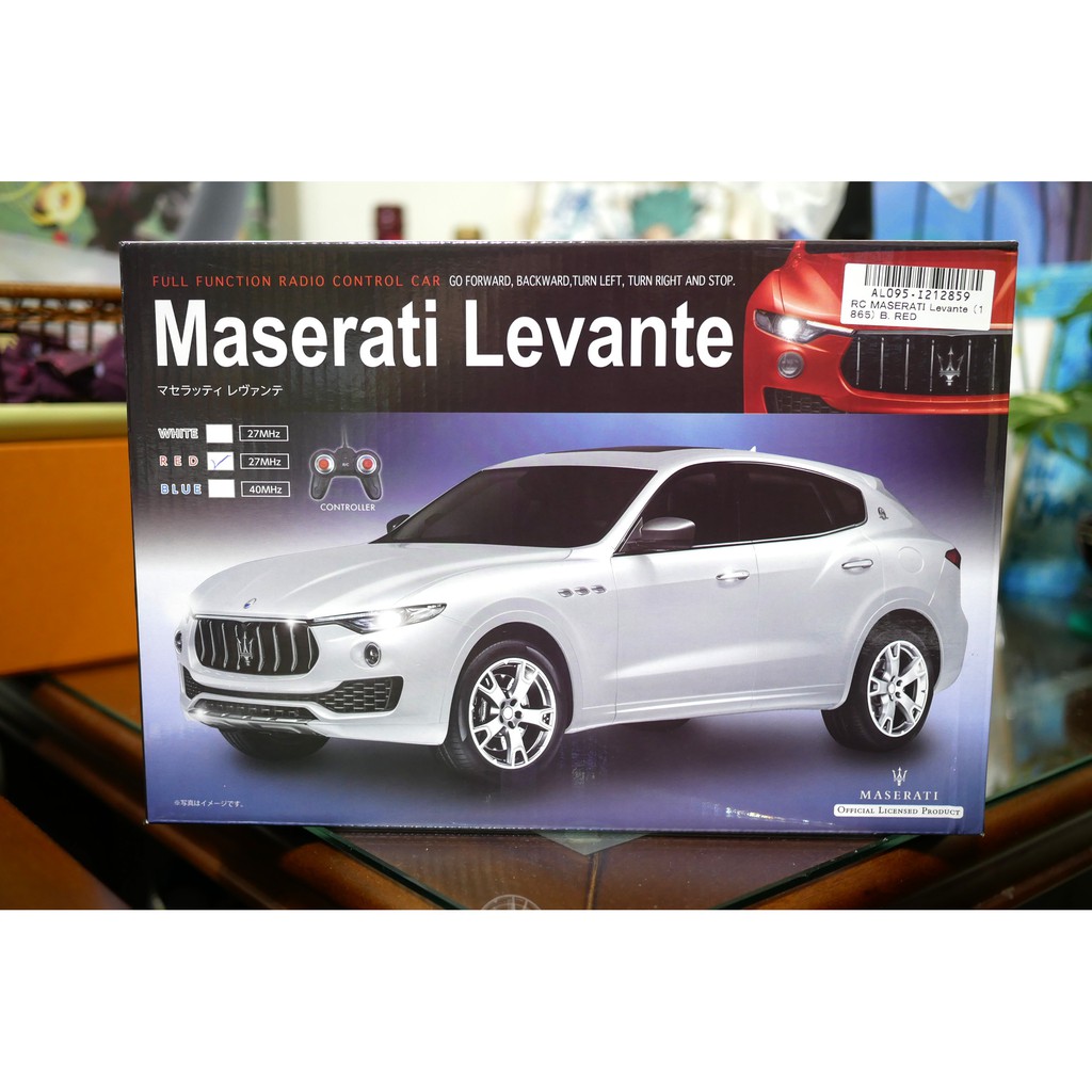 激安殿堂 抓樂霸景品rc Maserati Levante 海神遙控車紅色 現貨免運 蝦皮購物