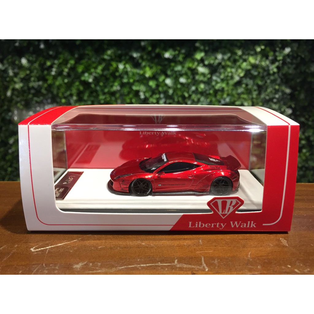 1/64 LB-WORKS Ferrari 458 Red Metallic【MGM】