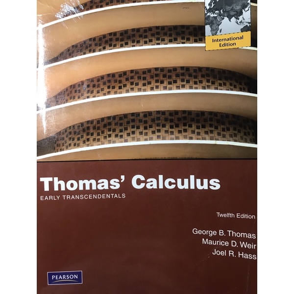 Thomas’ Calculus 12版 二手書