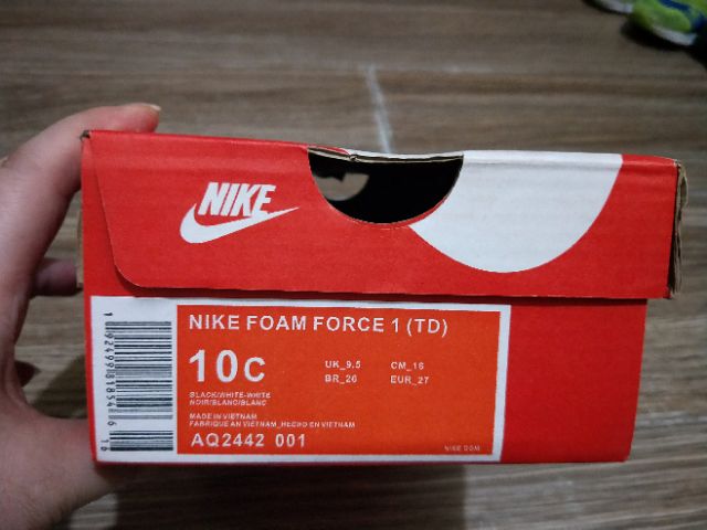 nike 10c in cm