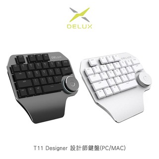 【妮可3C】DeLUX T11 Designer 設計師鍵盤(PC/MAC) 繪圖好幫手