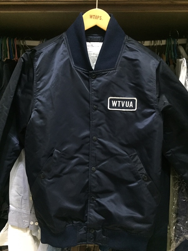 Wtaps team jacket nylon twill 棒球外套| 蝦皮購物