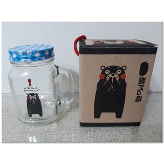 【全新】Kumamon 酷MA萌玻璃杯罐450cc 馬克杯 NTD100