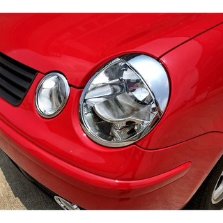 IDFR ODE 汽車精品 VW 福斯 POLO 9N 鍍鉻大燈框