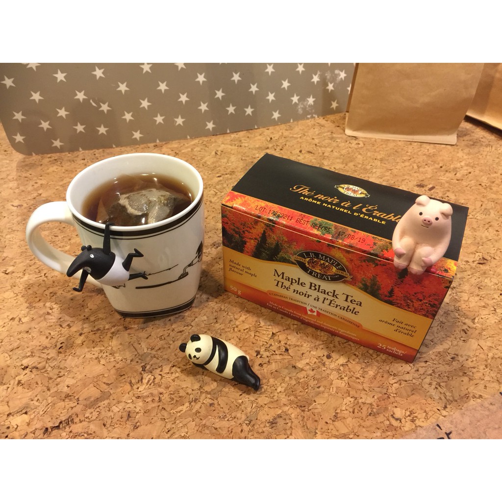 加拿大原裝進口(Made in Canada)楓糖紅茶Maple Black Tea 25包入，現貨！