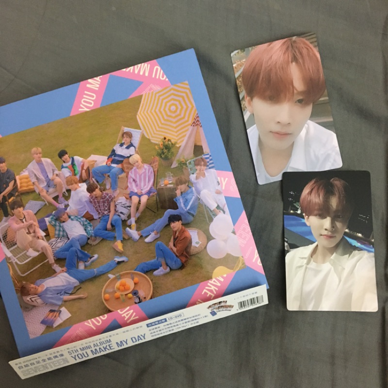 SEVENTEEN -  YOU MAKE MY DAY 【台湾独占限定盤】 (+DVD) SEVENTEEN YOU MAKE MY DAY 【台湾独占限定盤】