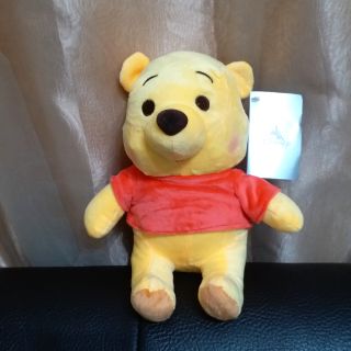迪士尼卡通小熊維尼娃娃小熊維尼絨毛玩偶 造型模樣超卡哇伊送禮擺飾超吸睛