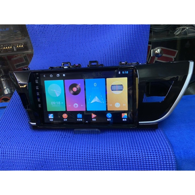 豐田altis 11代專車專用多媒體電容屏安卓機