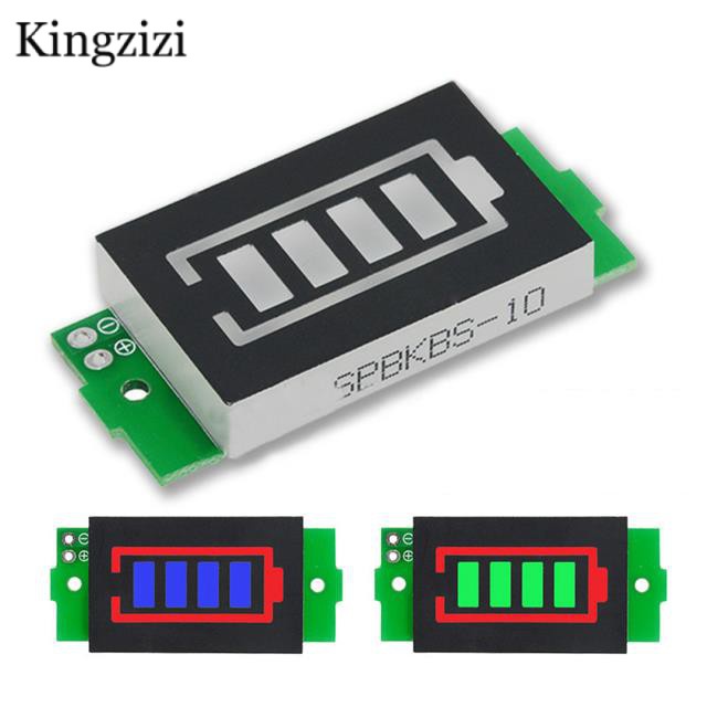 1s 2S 3S 4S 6S 7S 8S系列鋰電池容量指示器顯示電動車電池電量測試儀鋰電池鋰離子模塊