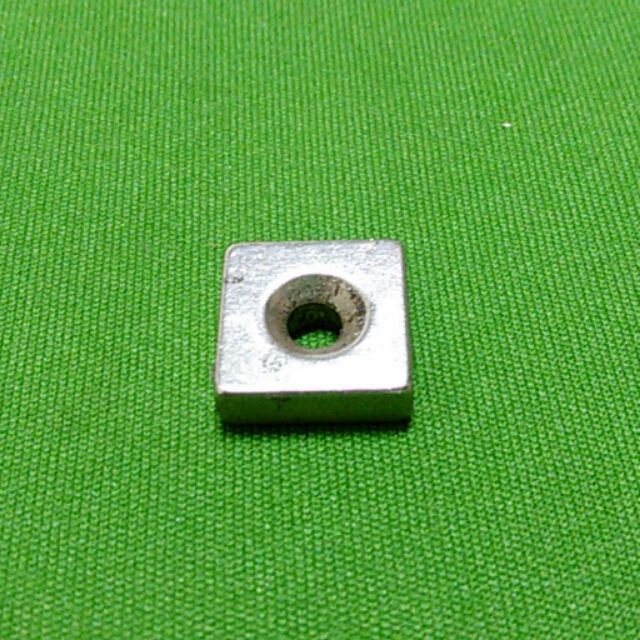 強力磁鐵 釹鐵硼正方形強磁50*50*12孔8mm