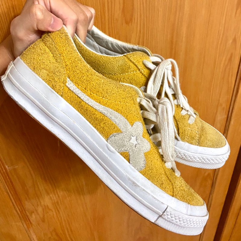 converse golf le fleur 黃色小花