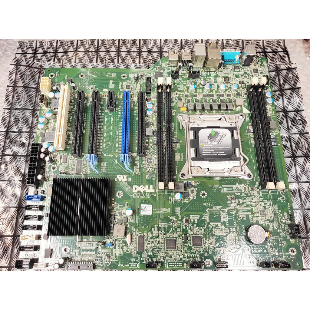 【含稅】DELL 商務機 2011 T3600 C600 T3610 C602 主機板 一年保 09M8Y8 圖形工作站