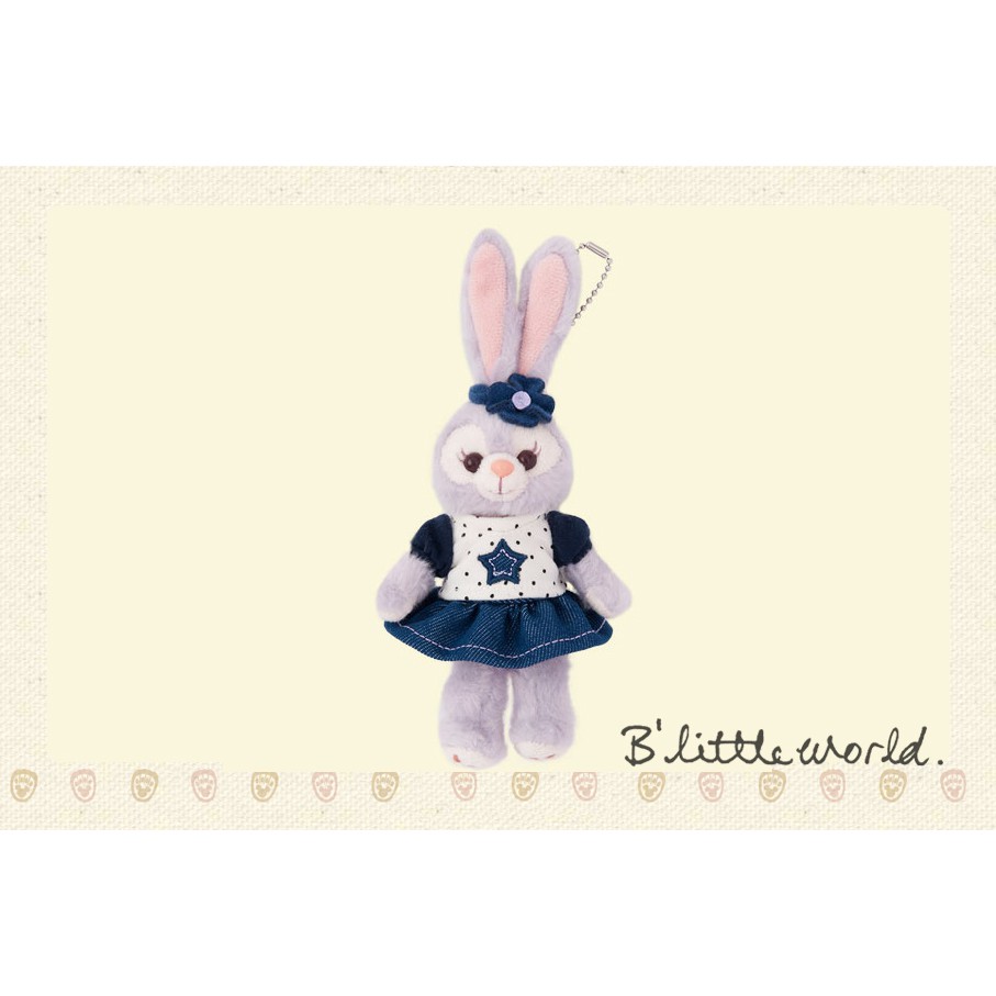 B' Little World *[現貨]東京迪士尼海洋限定/史黛拉兔牛仔風站姿吊飾/Stellalou