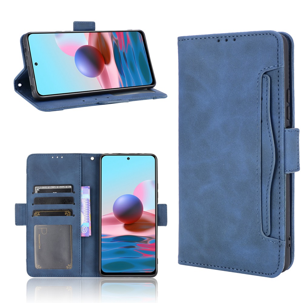 小米 紅米 Redmi Note 10 Pro Max 多卡槽 翻蓋皮套 錢包款 手機殼 磁扣 掀蓋 保護殼