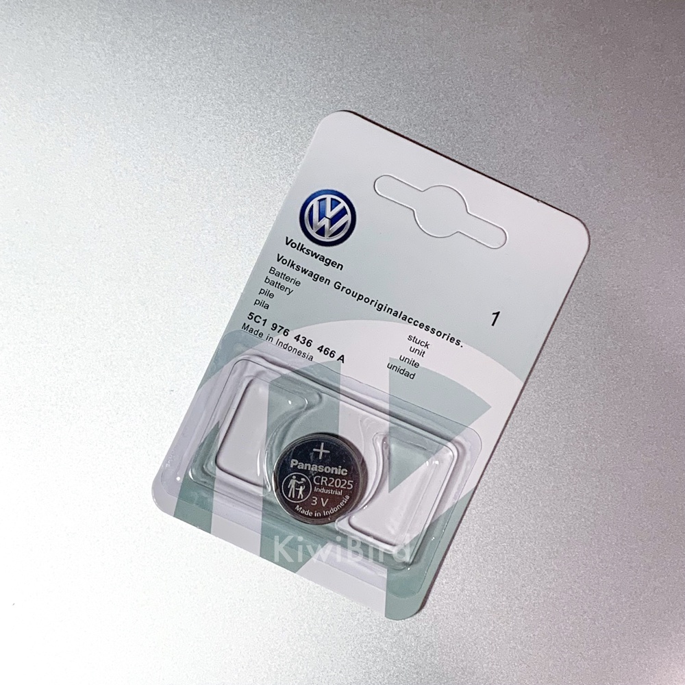 Volkswagen 電池 CR2025｜預購 福斯 Panasonic 國際 CR2025 原裝 車鑰匙 鑰匙 遙控器