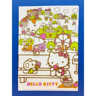 【震撼精品百貨】Hello Kitty 凱蒂貓~三麗鷗 KITTY 日本A4文件夾/資料夾