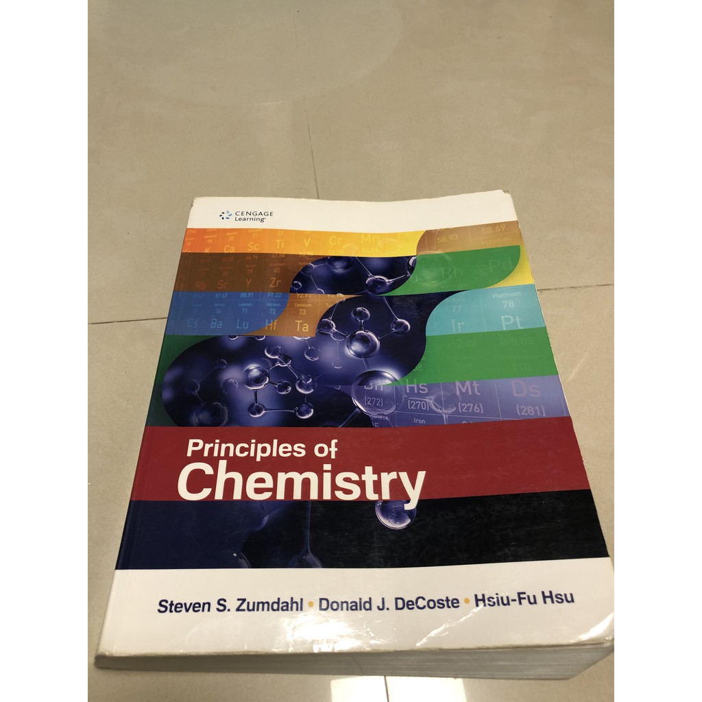 大學普化用書 Principles of Chemistry  IBSN:9789865840877