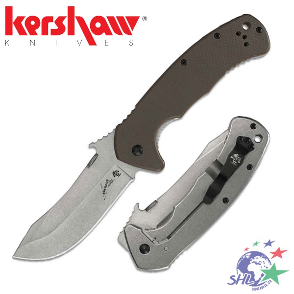 KERSHAW EMERSON CQC-11K 折刀 / D2工具鋼 / 6031D2【詮國】