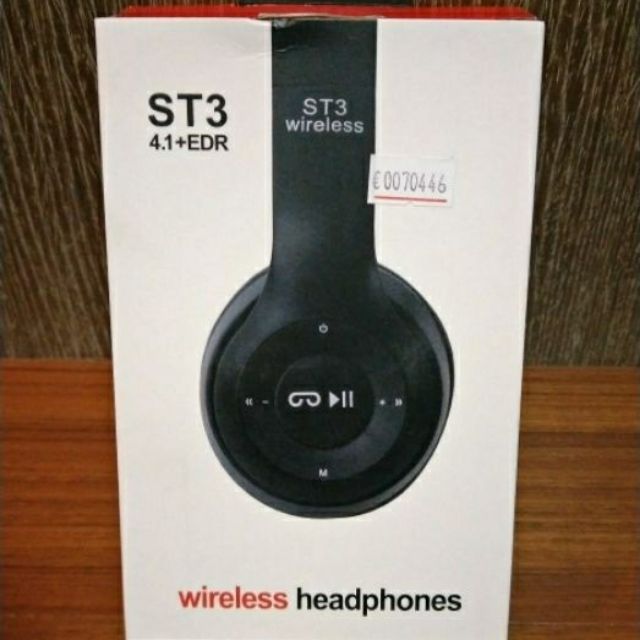 ST3藍芽耳罩式耳機（小瑕疵不影響使用）