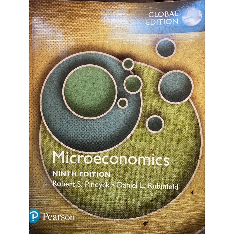 個體經濟學 microeconomics pindyck 9版