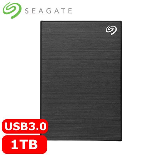 Seagate希捷 One Touch 1TB 2.5吋行動硬碟 極夜黑 (STKY1000400)原價2199(現省2