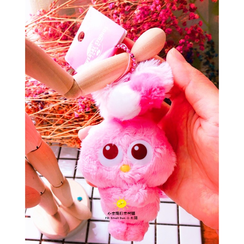 現貨 日本環球影城usj限定粉色moppy 無辜眼神可愛絨毛吊飾 蝦皮購物